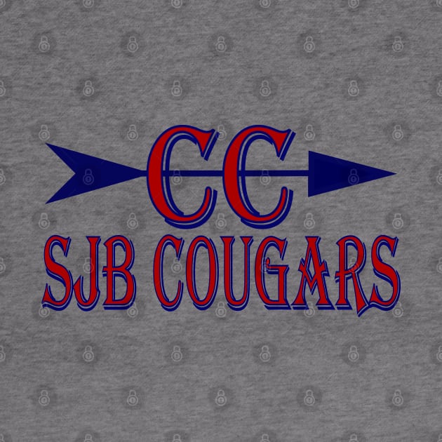 SJB Cougars Cross Country by Woodys Designs